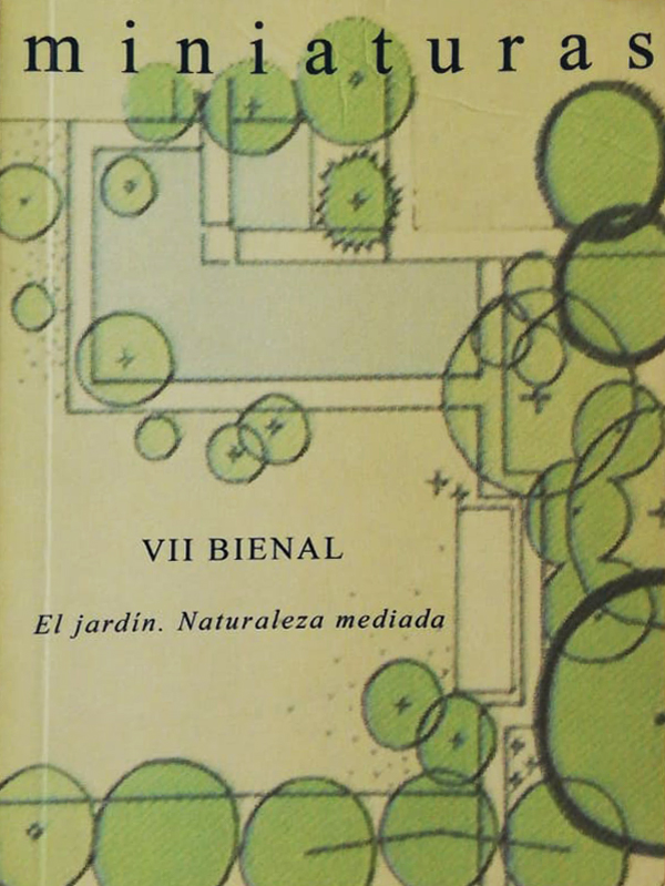 Libro Miniaturas: El jardín. Naturaleza mediada.